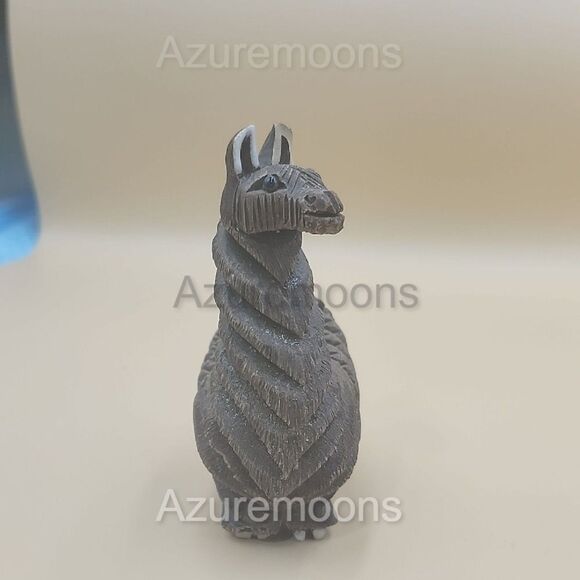 Artesania Riconda Llama Figurine handmade 4.25 tall 3.5 long - Picture 6 of 9